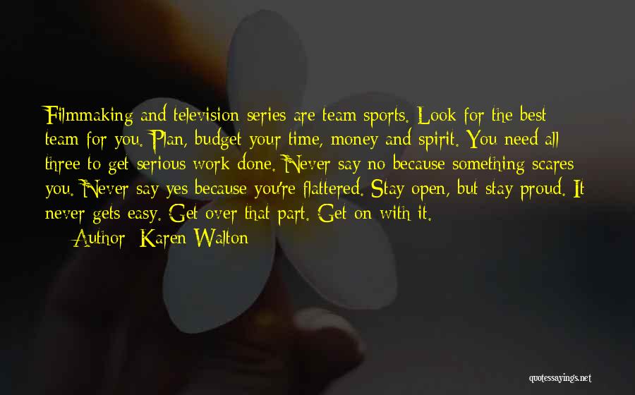 Budget Your Money Quotes By Karen Walton