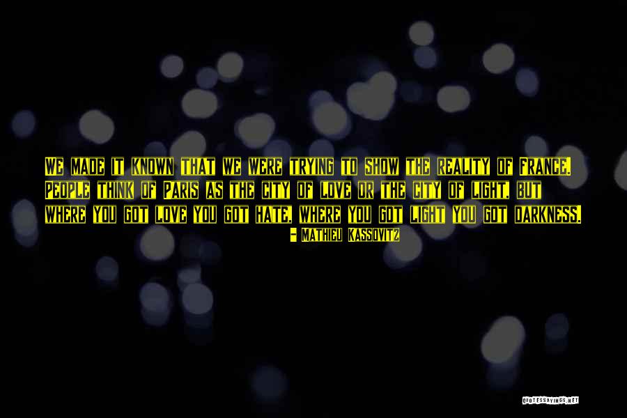 Budimo Zajedno Quotes By Mathieu Kassovitz Budimo Zajedno Quotes By Mathieu Kassovitz