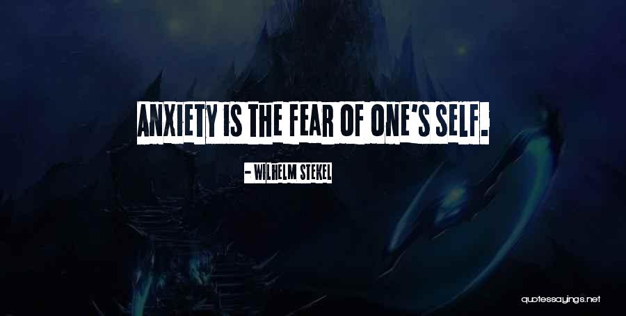Buehlers Ashland Quotes By Wilhelm Stekel