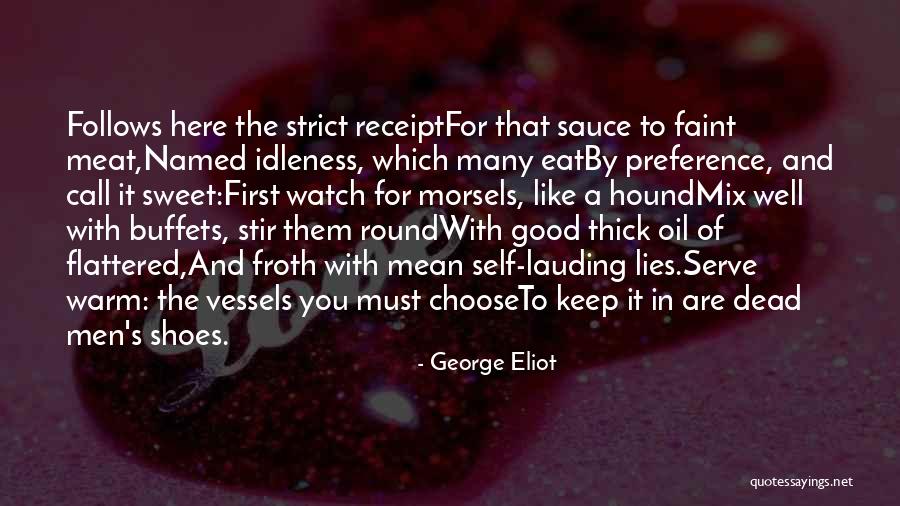 Buffets Quotes By George Eliot