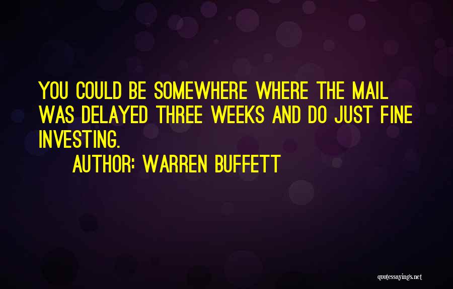 Buffett Investing Quotes By Warren Buffett