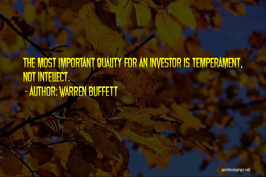 Buffett Investing Quotes By Warren Buffett