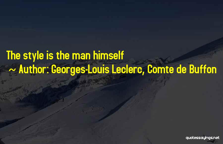 Buffon Quotes By Georges-Louis Leclerc, Comte De Buffon