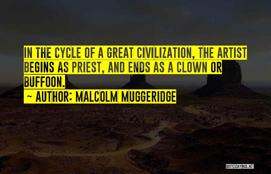 Buffoon Quotes By Malcolm Muggeridge