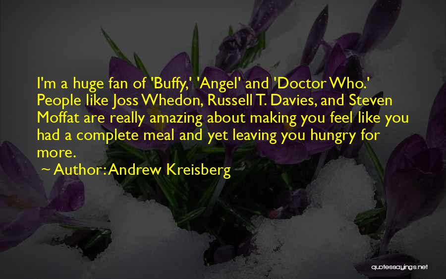 Buffy And Angel Quotes By Andrew Kreisberg