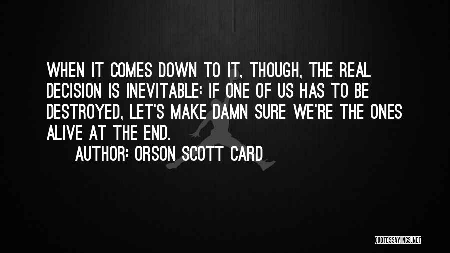 Buggers Quotes By Orson Scott Card