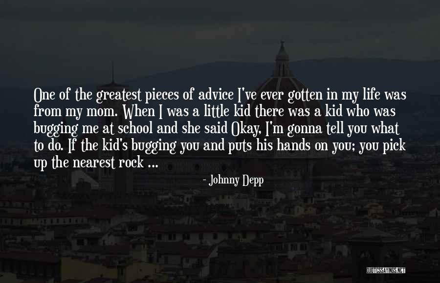 Bugging Quotes By Johnny Depp