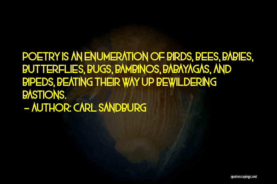 Bugs Quotes By Carl Sandburg