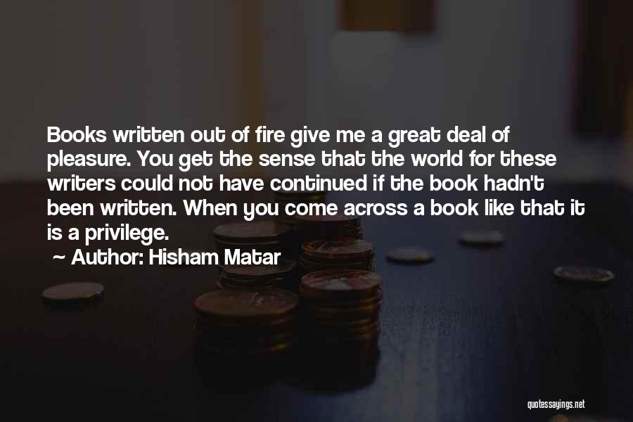 Buhrmaster Oil Quotes By Hisham Matar