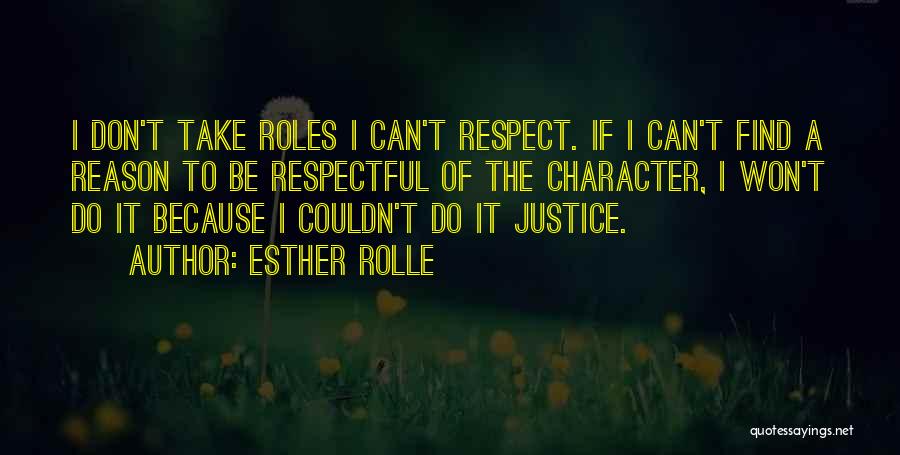 Buika Concha Quotes By Esther Rolle