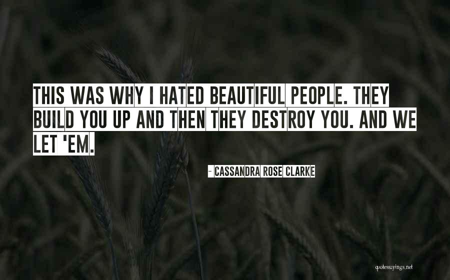 Build And Destroy Quotes By Cassandra Rose Clarke