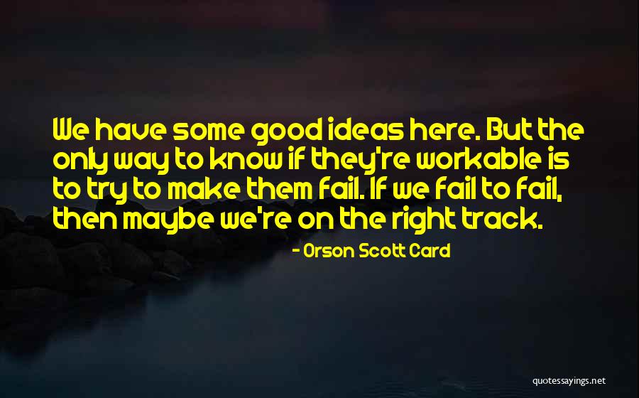 Build And Success Quotes By Orson Scott Card Build And Success Quotes By Orson Scott Card