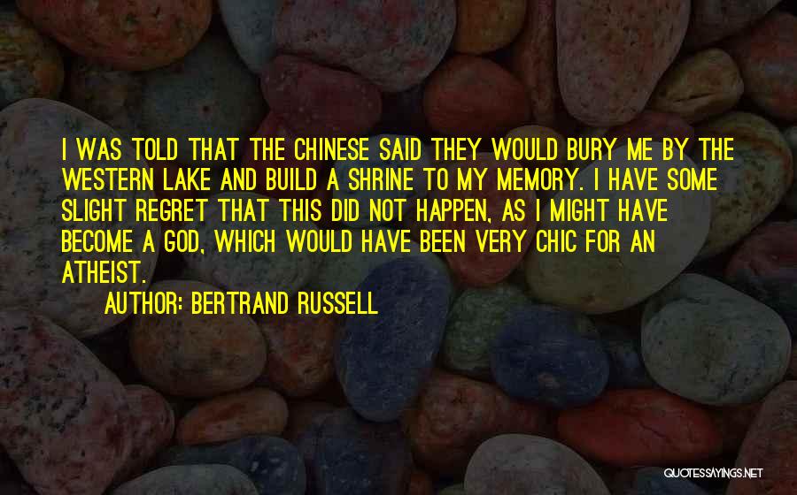 Build Memories Quotes By Bertrand Russell