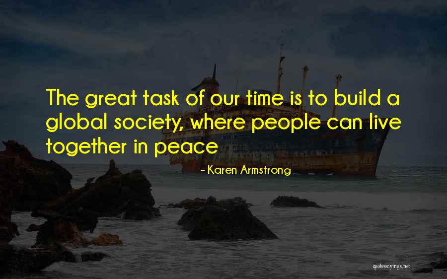 Build Peace Quotes By Karen Armstrong Build Peace Quotes By Karen Armstrong