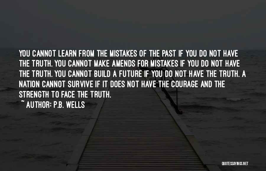 Build Strength Quotes By P.B. Wells