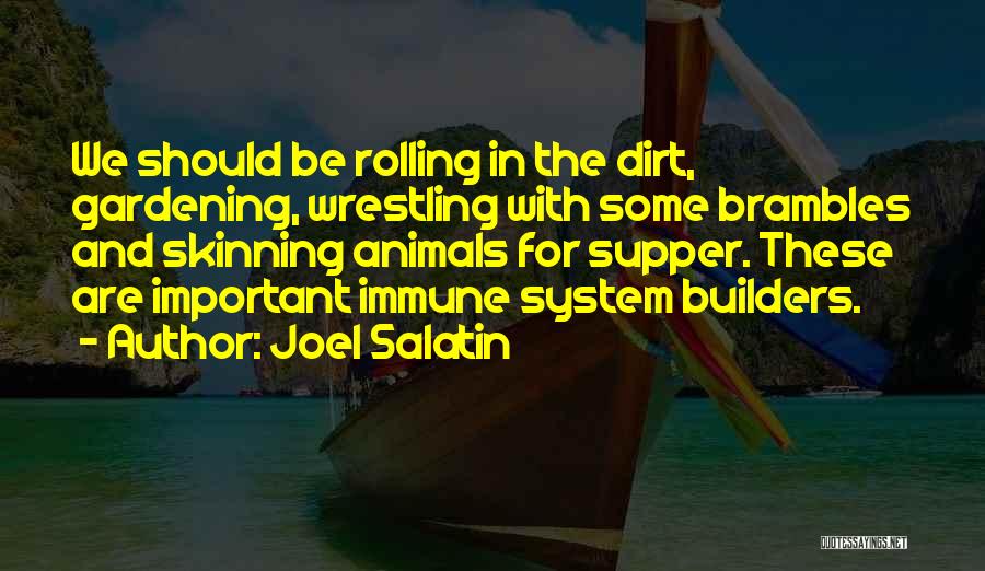 Builders Quotes By Joel Salatin