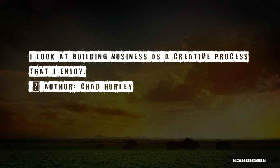 Building A Business Quotes By Chad Hurley