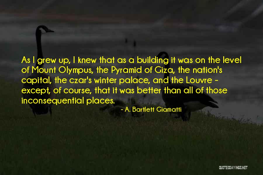 Building A Nation Quotes By A. Bartlett Giamatti