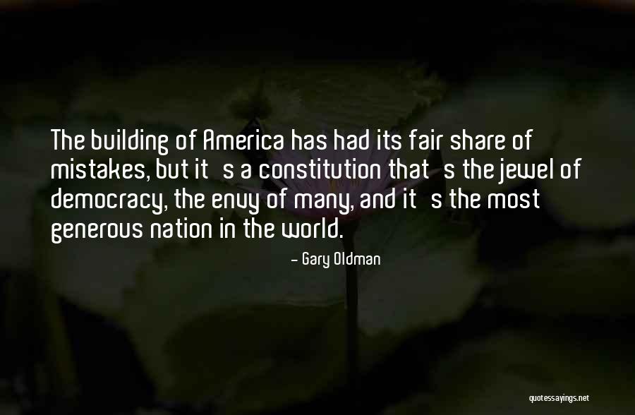 Building A Nation Quotes By Gary Oldman