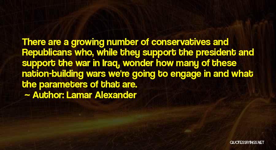 Building A Nation Quotes By Lamar Alexander