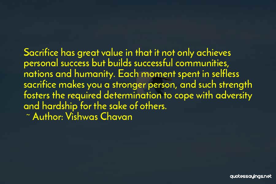 Building A Nation Quotes By Vishwas Chavan