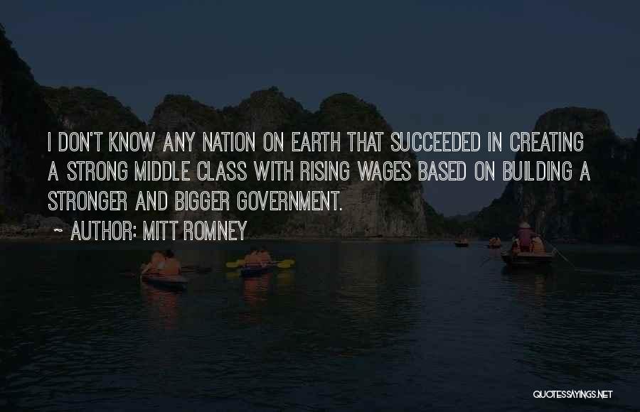 Building A Strong Nation Quotes By Mitt Romney