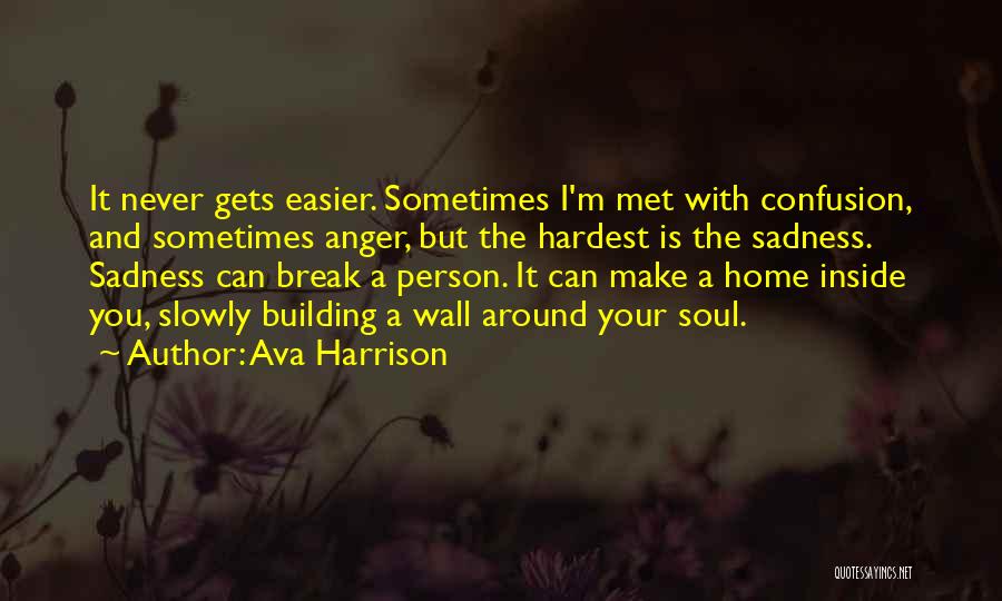 Building A Wall Quotes By Ava Harrison