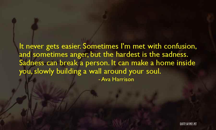 Building A Wall Quotes By Ava Harrison