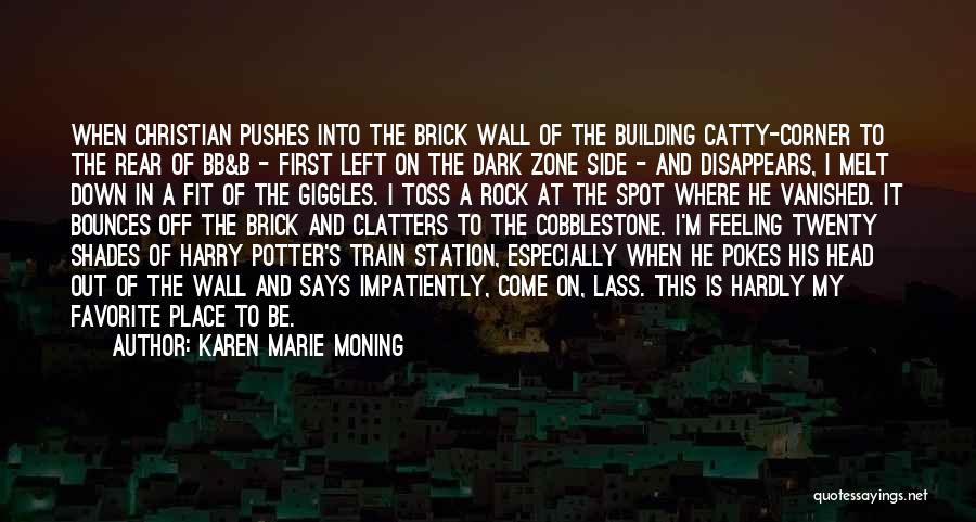 Building A Wall Quotes By Karen Marie Moning