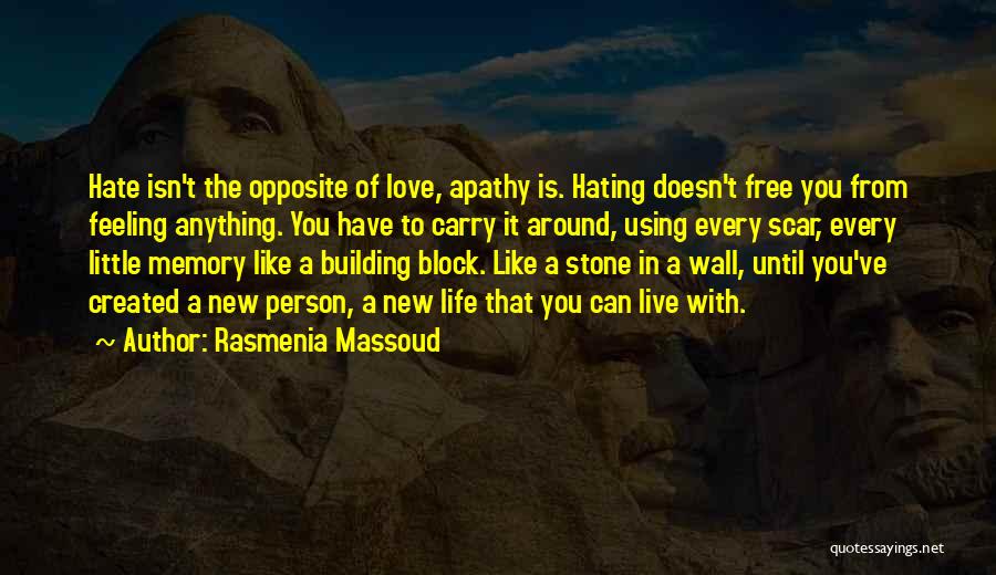 Building A Wall Quotes By Rasmenia Massoud