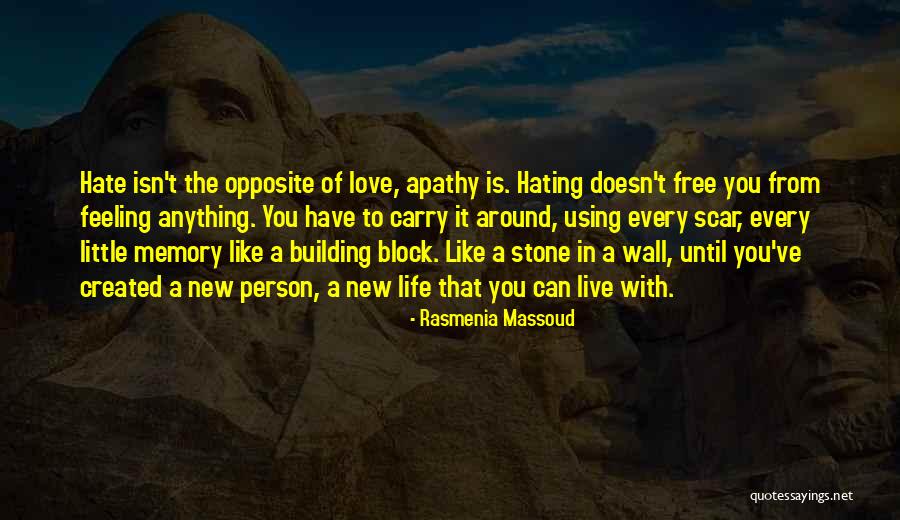 Building A Wall Quotes By Rasmenia Massoud