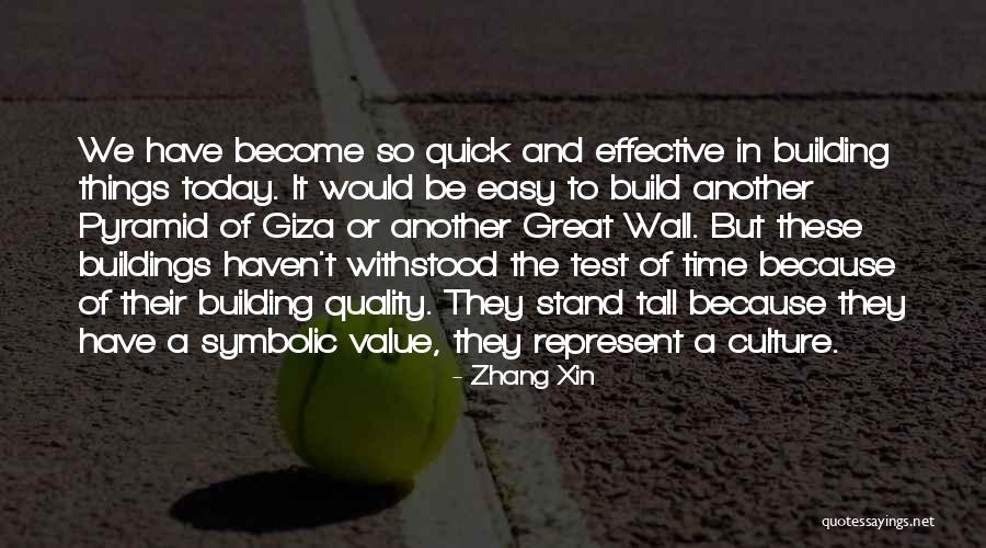Building A Wall Quotes By Zhang Xin Building A Wall Quotes By Zhang Xin