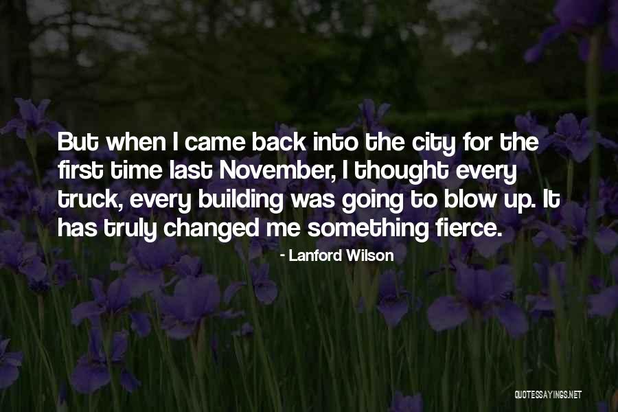 Building Back Up Quotes By Lanford Wilson Building Back Up Quotes By Lanford Wilson