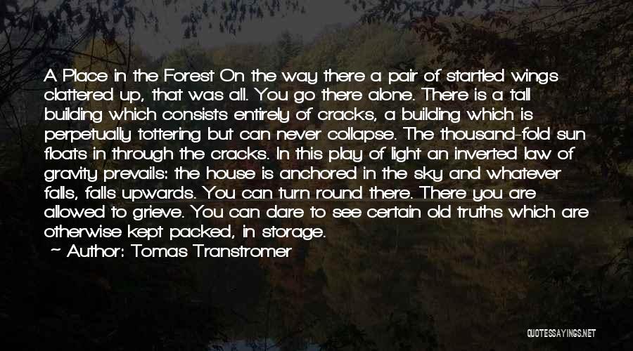 Building Collapse Quotes By Tomas Transtromer