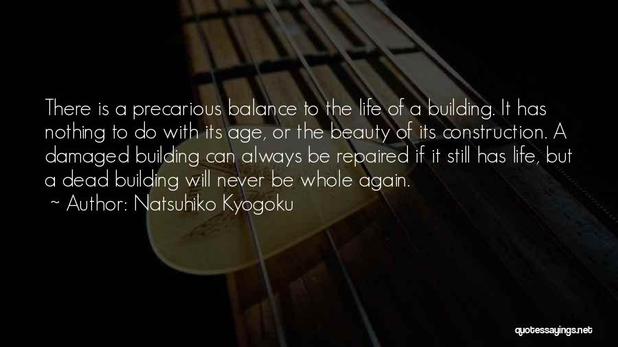 Building Construction Quotes By Natsuhiko Kyogoku