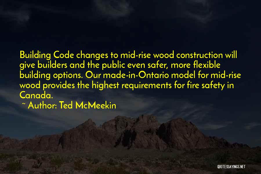 Building Construction Quotes By Ted McMeekin