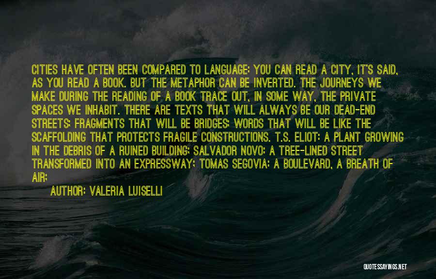 Building Constructions Quotes By Valeria Luiselli