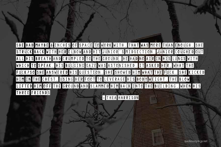 Building From The Ground Up Quotes By Thea Harrison Building From The Ground Up Quotes By Thea Harrison