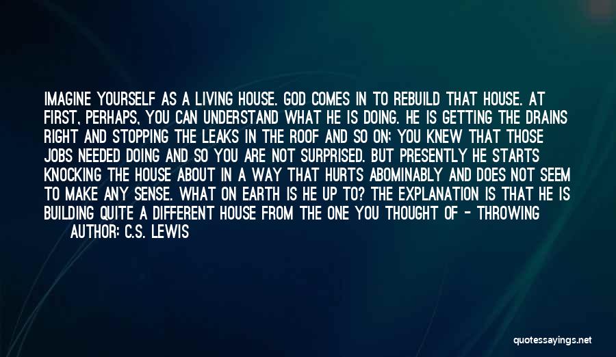Building God's House Quotes By C.S. Lewis