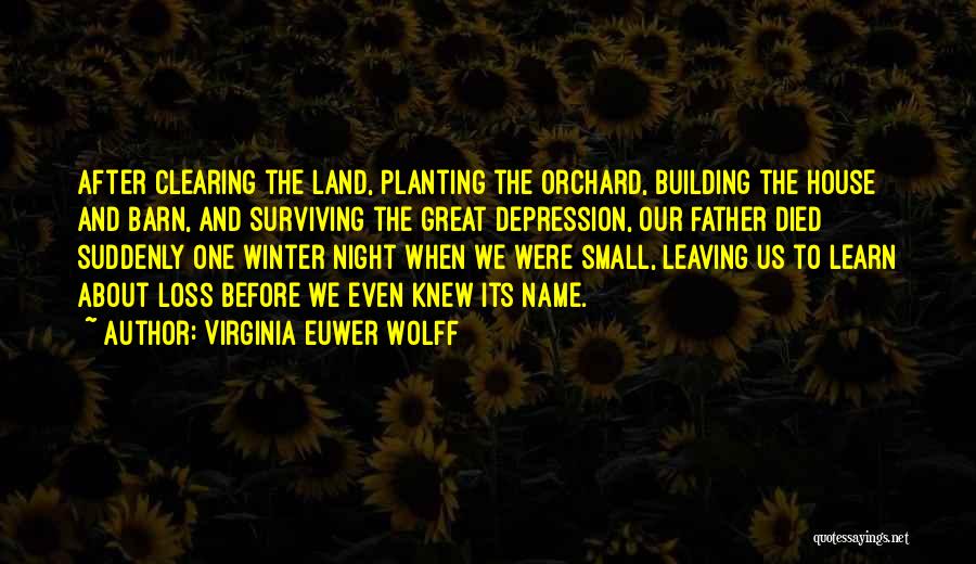 Building House Quotes By Virginia Euwer Wolff