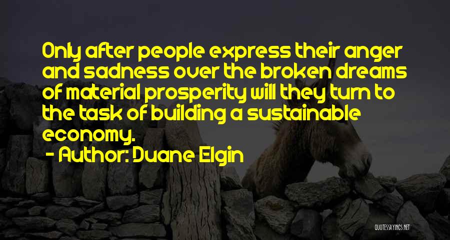 Building Material Quotes By Duane Elgin