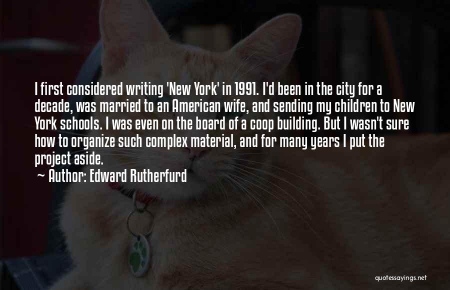 Building Material Quotes By Edward Rutherfurd