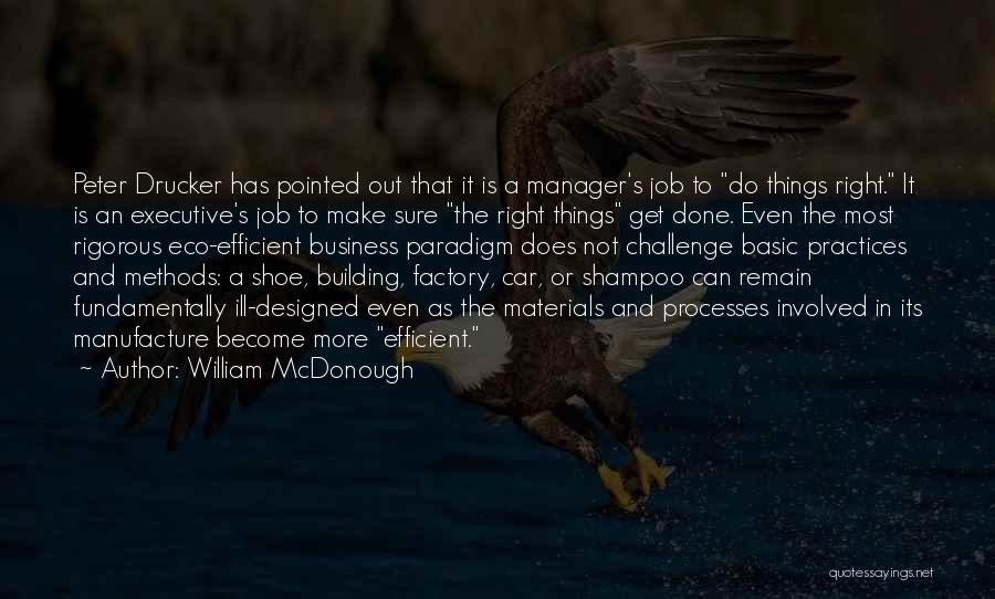 Building Materials Quotes By William McDonough