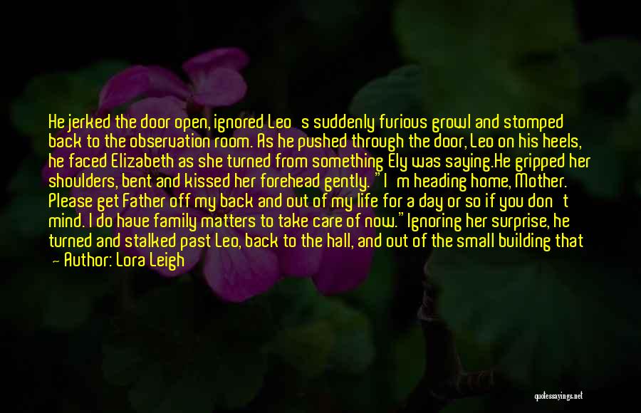 Building On The Past Quotes By Lora Leigh