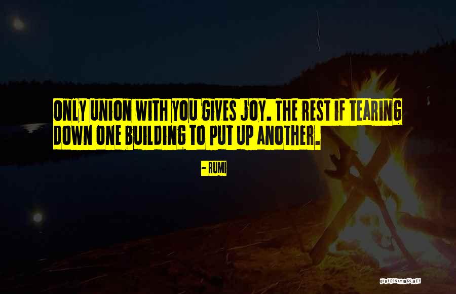 Building One Another Up Quotes By Rumi Building One Another Up Quotes By Rumi