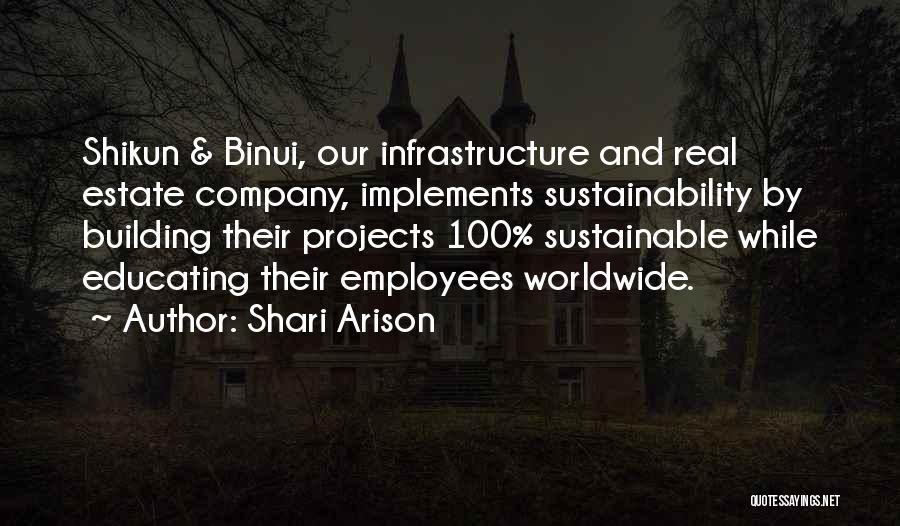 Building Projects Quotes By Shari Arison