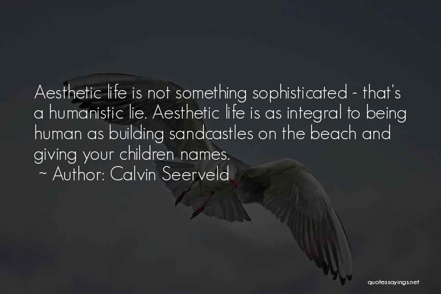 Building Sandcastles Quotes By Calvin Seerveld