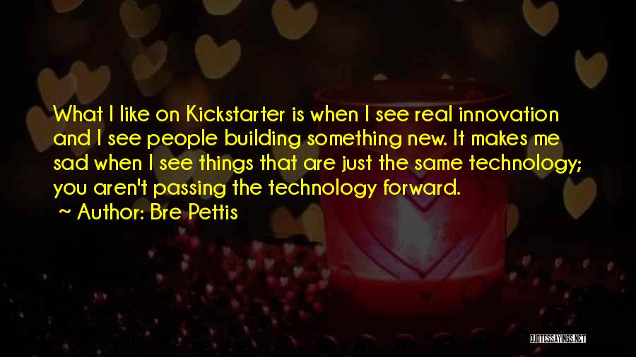 Building Something New Quotes By Bre Pettis