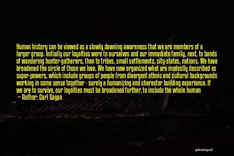 Building Together Quotes By Carl Sagan
