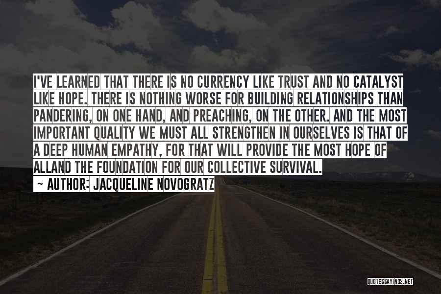 Building Trust In Relationships Quotes By Jacqueline Novogratz